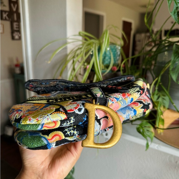 2022 Embroidered Zodiac Dior Saddle bag - Picture 7 of 14